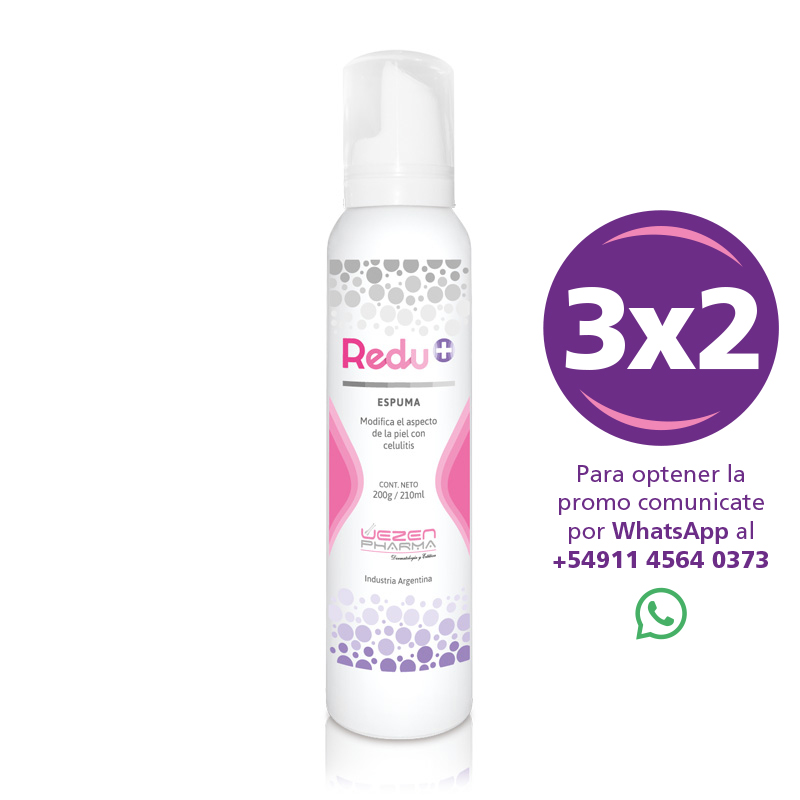 Espuma Redu+ x 200 cc